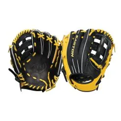 Easton Future Elite 11'' Black/Yellow H-Web FE1100 5 Easton Future Elite 11'' Black/Yellow H-Web FE1100 -Baseball Bats Shop 38f76ea3e51a56f77ec77161864a18ad