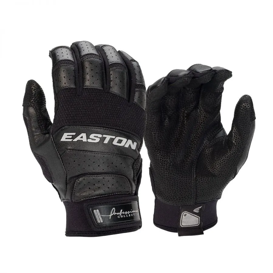 Easton Professional Collection Adult Batting Glove White/White XXL 1 Easton Professional Collection Adult Batting Glove White/White XXL