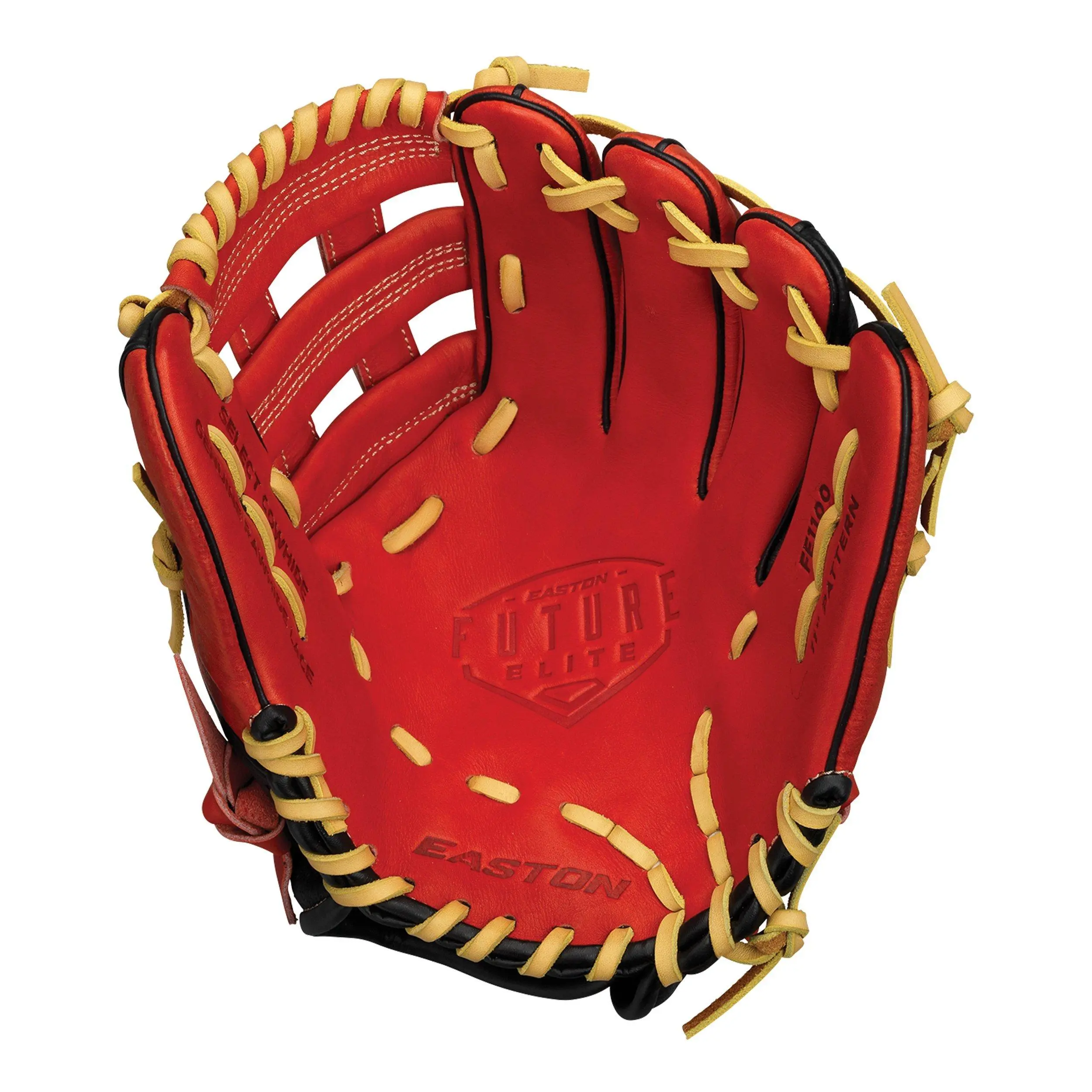 Easton Future Elite 11'' Red/Black/Gold H-Web FE1100 3 Easton Future Elite 11'' Red/Black/Gold H-Web FE1100 - Image 3